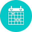 calendrier Définissez le programme d'exercices qui vous convient