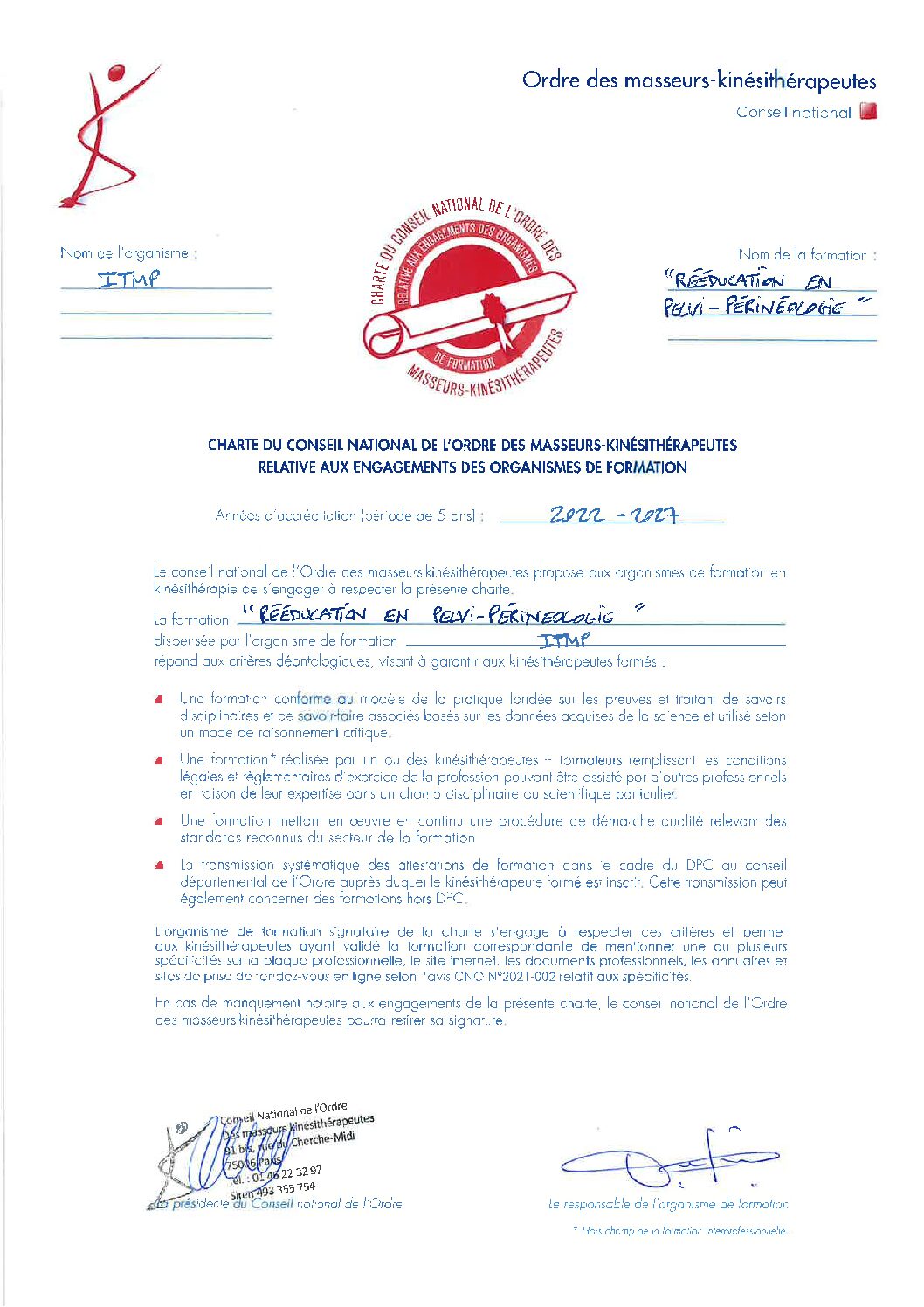 Périnéologie CNO